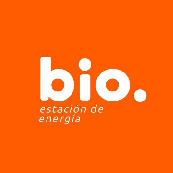 Logotipo de bio. Estación de Energía