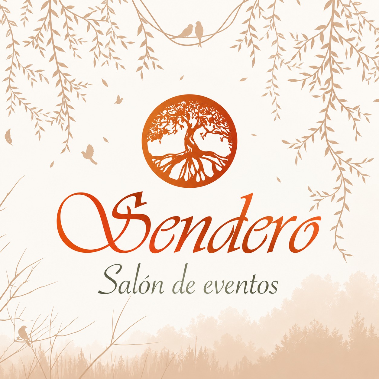 Logotipo de Sendero Salón de Eventos