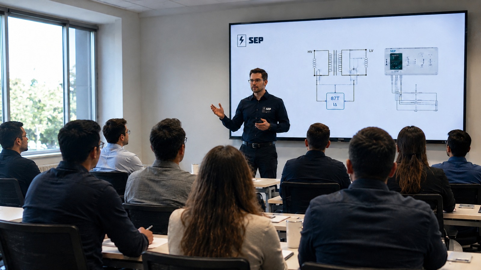Capacitaci&oacute;n t&eacute;cnica en aula sobre sistemas el&eacute;ctricos